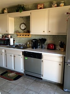 Original 1970s Kitchen Cabinets