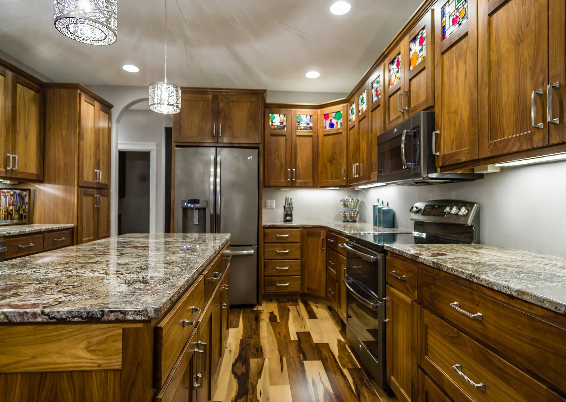 Custom Rustic Kitchen Cabinets